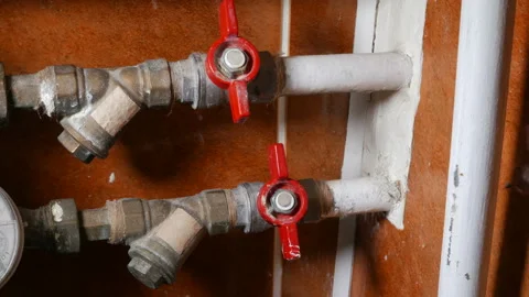 Turn on tap water Stock Footage 97913179