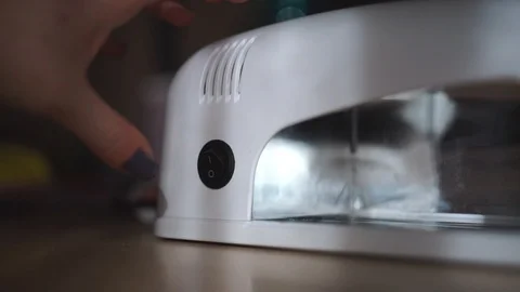 Turn on UV lamp Stock Footage 103200187