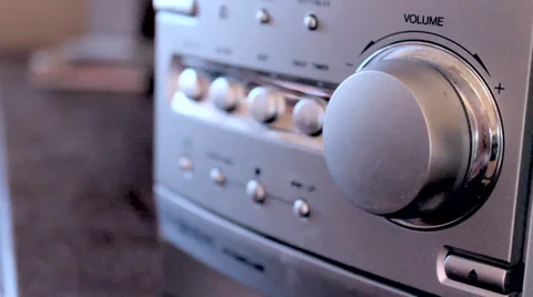 Turn up the Volume Stock Footage 37335222