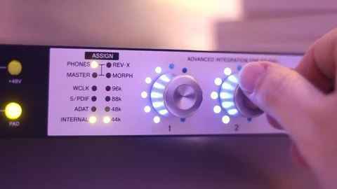 Turn Up The Volume Stock Footage 105143230