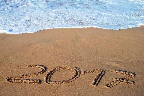 Turn of the year 2016 to 2017 Stock Photos