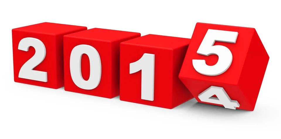 Turn of the year Stock Illustration