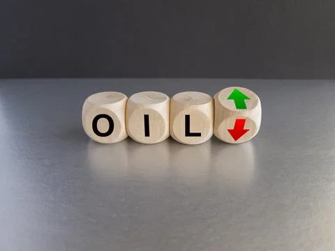 Turned a cube and changes the direction of an arrow symbolizing Stock Photos