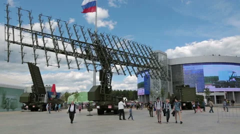 The turned on rotating radars 스톡 동영상 52528405