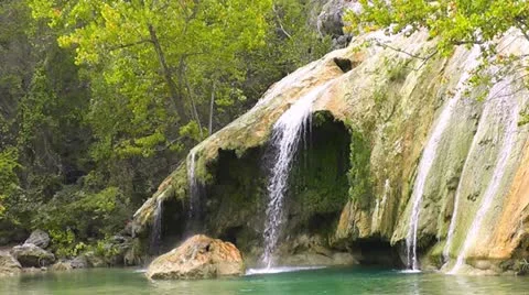 Turner Falls I Stock Footage 12336920