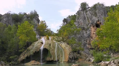 Turner Falls III Stock Footage 12404981