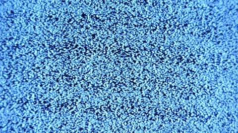 Turning On Off Analog TV Static With No Signal 스톡 동영상 83329295