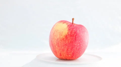 Turning Apple HD Stock Footage