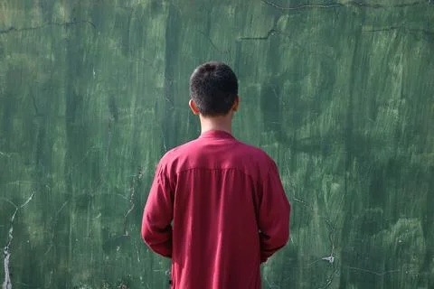 Turning away Stock Photos