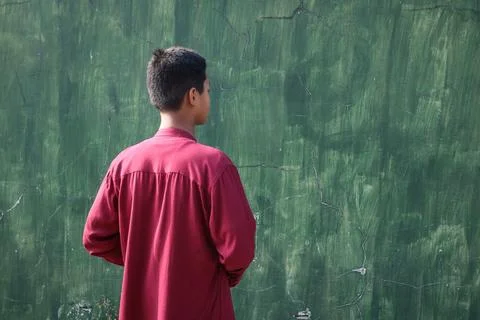 Turning away Stock Photos