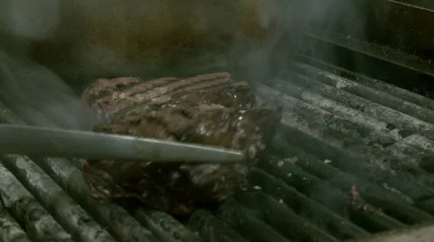 Turning Beef Stock Footage 49180609