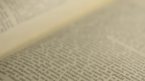 Turning book pages Stock Footage 112107761