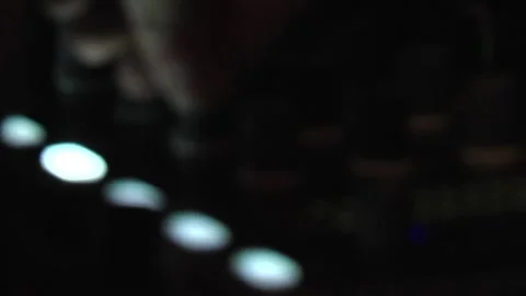 Turning buttons on a keypad Stock Footage 146334012