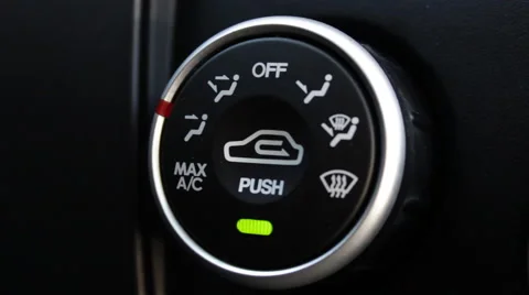 Turning off Car AC 動画素材 45603531