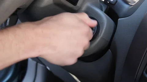 Turning Car On 動画素材 45603980