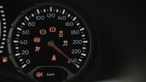 Turning on the car Stock Footage 90085963