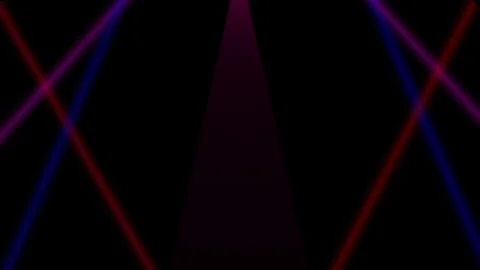 Turning the colored laser light on and off Stockbeeldmateriaal 313111895