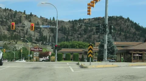 Turning a Corner Stock Footage 52305988