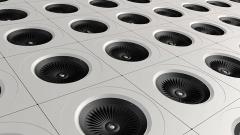 Turning Disc background Video stock 102418474