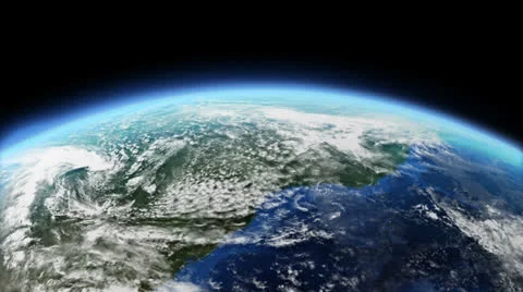 Turning earth background 스톡 동영상 26350056