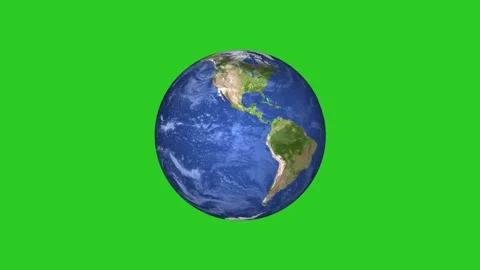 Turning earth background , loop-able 3d animation Stock Footage 305298569