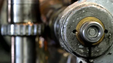 Turning gear Stock Footage 20536076
