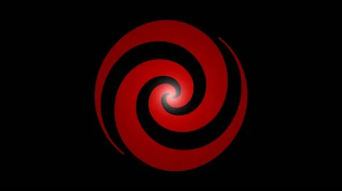 Turning helix red Stock Footage 45188787