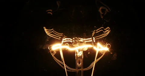 Turning off Incandescence thread in light 库存影片 162619481