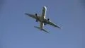 Turning KLM plane overhead HD Footage