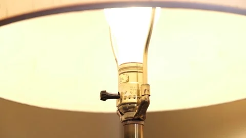Turning on a Lamp 4K 動画素材 150837393