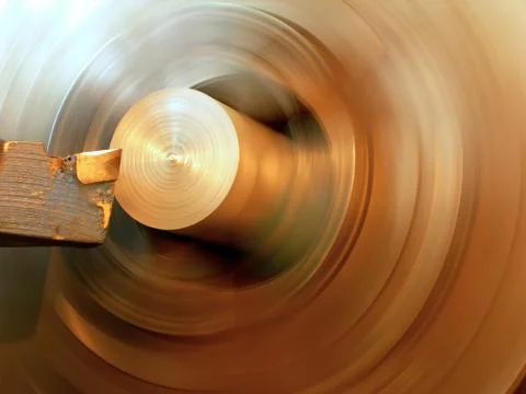 Turning lathe Stock Photos