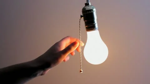 Turning off light Stock-Footage 21943845