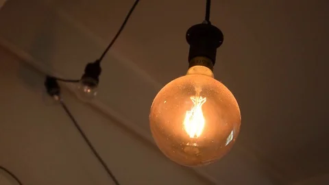 Turning off light saving earth Stock Footage 129767897