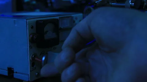 Turning The Light Switch. Stock Footage 58912060