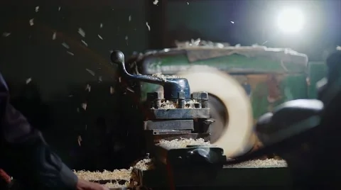 Turning machine Stock Footage 61388211