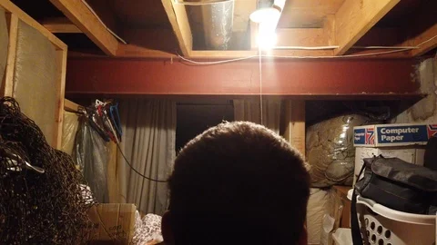 Turning out the Light Stock Footage 111210861