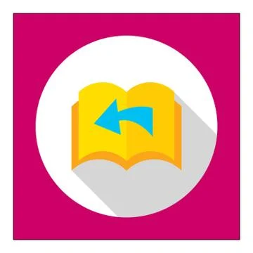 Turning over pages 스톡 일러스트