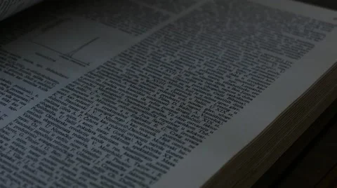 Turning Pages Of The Book Fast Stock Footage 49042728