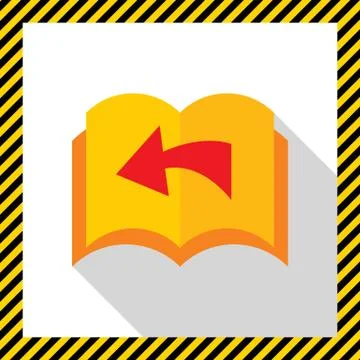 Turning pages Stock-Illustration