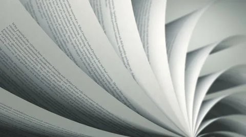Turning Pages (Loop) English Book 스톡 동영상 39959170