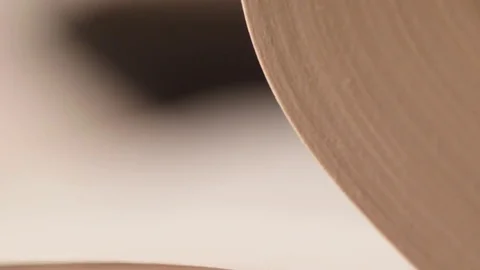 Turning the pages of a study book Stock Footage 70442128