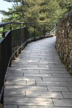Turning path Stock Photos