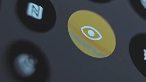 Turning on the Reading mode on smartphone Stock Footage 302714376