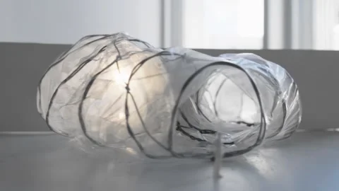 Turning scale model 스톡 동영상 288992517