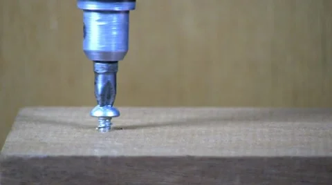 Turning a screw; 2 Stock Footage 10599871