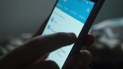 Turning on a Setting Stock Footage 86268183