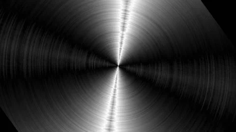 Turning silver disk Stock Footage 44269978