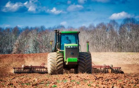 Turning the Soil Stock Photos