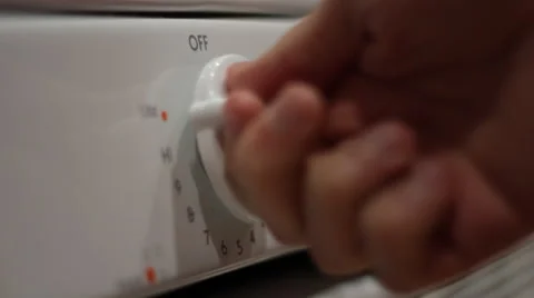 Turning Stove On Video stock 41720056