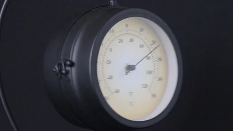 Turning suspension barometer Stock Footage 89028319